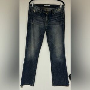 Joe’s Jeans Provocateur Distressed Blue Denim Jeans Size 31